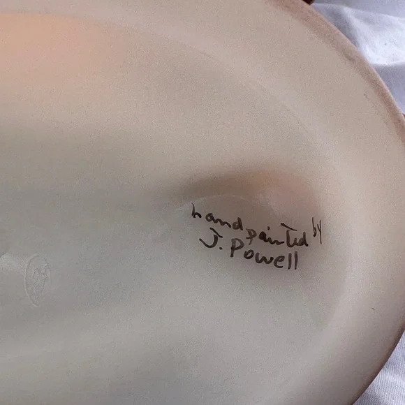 Fenton Hand-painted Hen Covered Dish